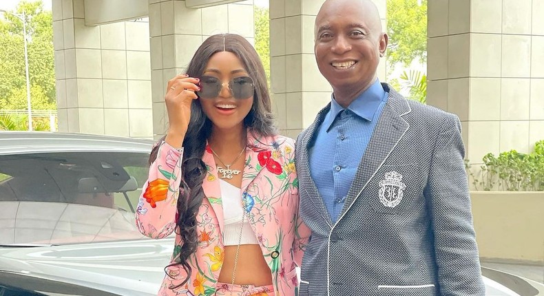 Regina Daniels and her billionaire husband Ned Nwoko [Instagram/ReginaDaniels]