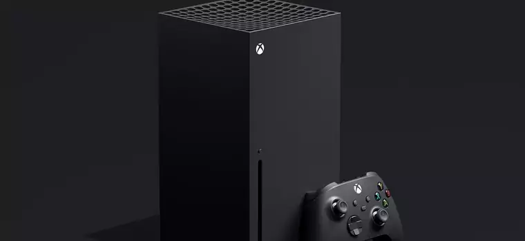 Xbox Series X z interfejsem użytkownika wyświetlanym tylko w 1080p
