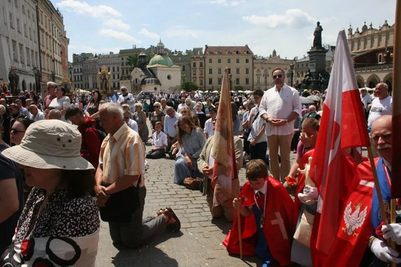 Procesja Bożego Ciała w Krakowie