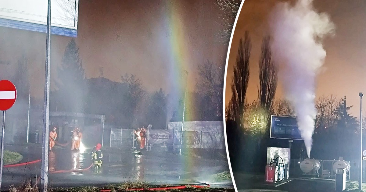 Ewakuacja w Łodzi z powodu wycieku gazu