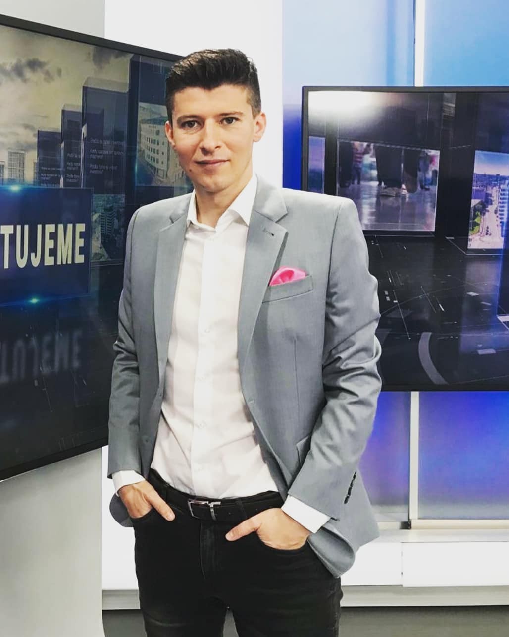 Moderátor TA3 Rastislav Iliev.