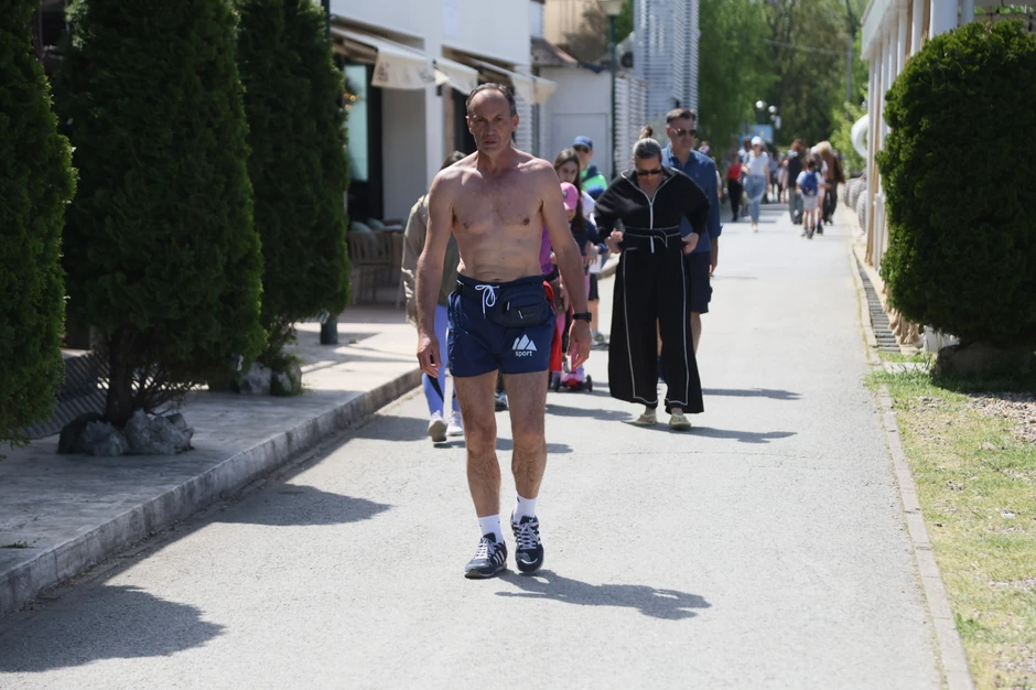 Ada Ciganlija, lepo vreme