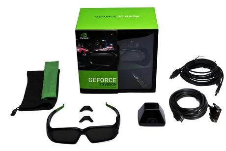 Zestaw GeForce 3D Vision.