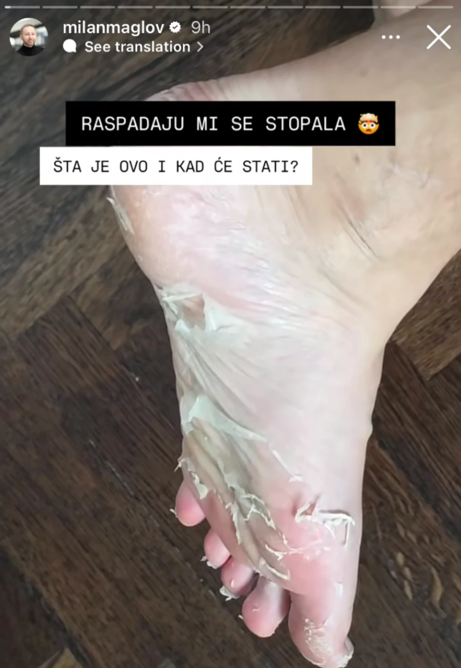 Milan Maglov, objava