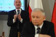 Antoni Macierewicz i Jarosław Kaczyński 