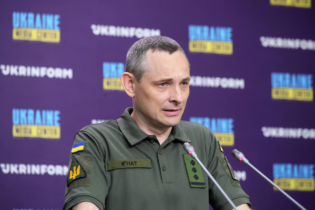 Rzecznik ukraińskich sił powietrznych Jurij Ihnat