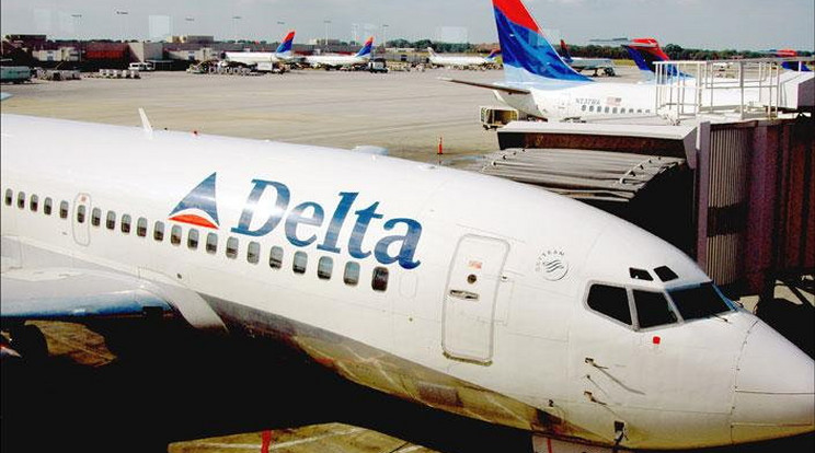 A gyerek a Delta Airlines gépére jutott fel, végül a személyzet vette észre őt (Illusztráció - Northfoto)