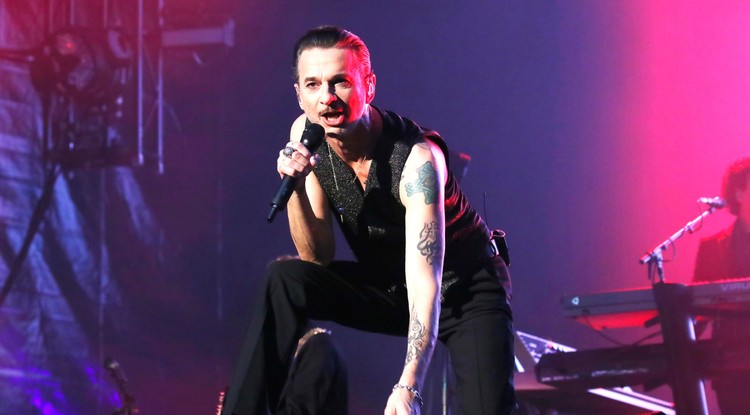 Dave Gahan, a Depeche Mode frontembere.