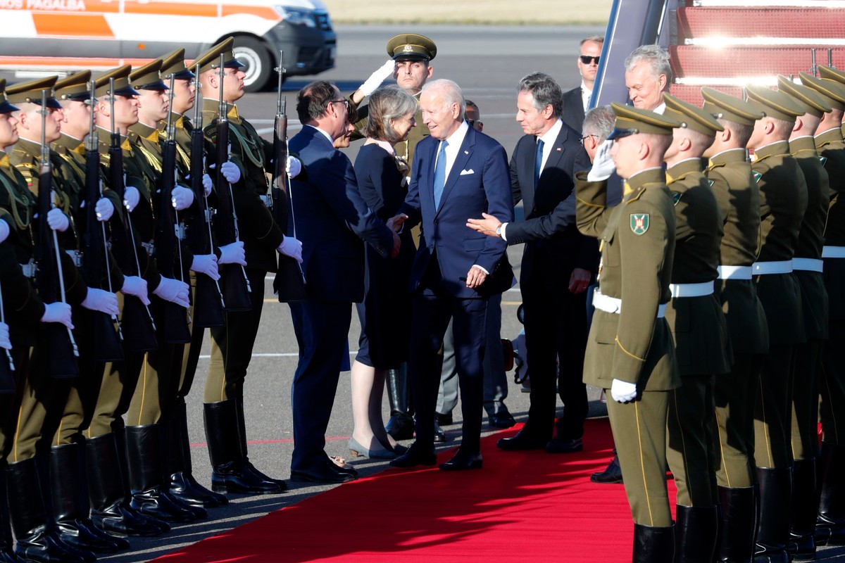 Prezydent Joe Biden na szczycie NATO w Wilnie