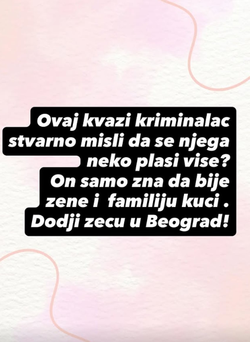 Aleksandra Nikolić ratuje sa Filipom na mrežama