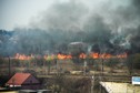 Pożar na Bronowicach w Krakowie