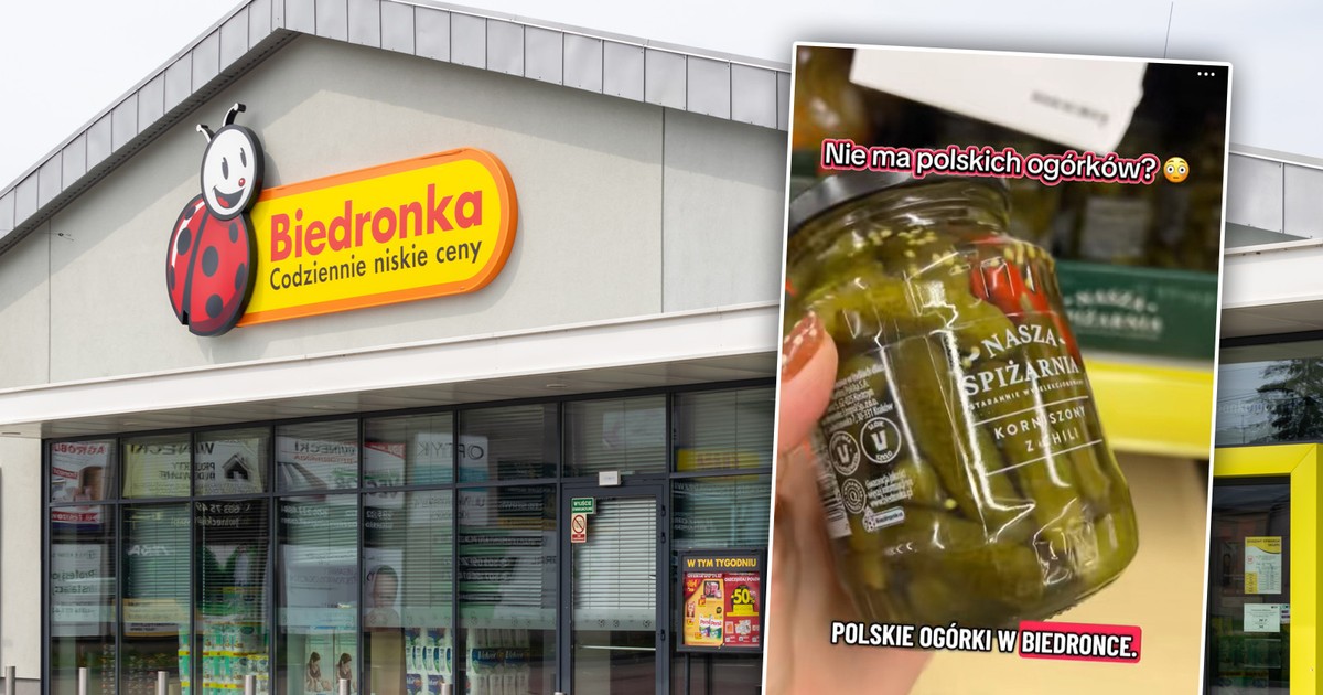 Poszła do Biedronki i trafiła na ogórki z Indii. Rozpętała się burza