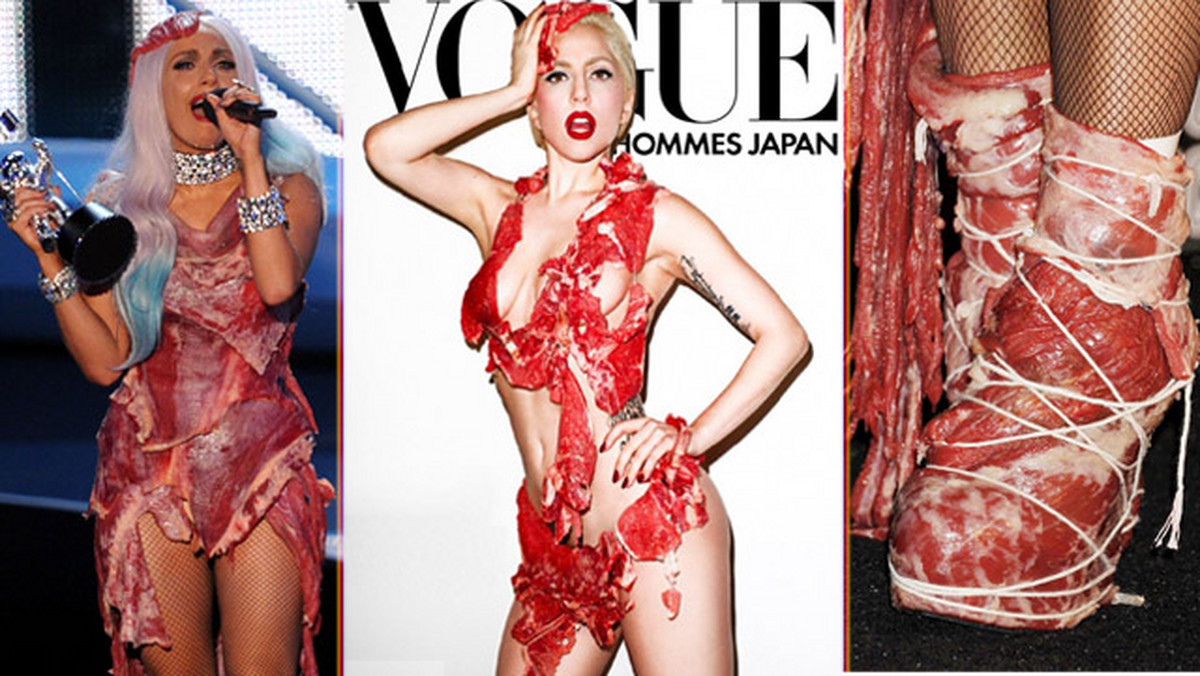 Lady Gaga fanką surowego mięsa? 