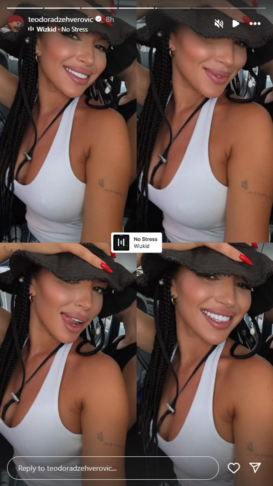 Teodora Džehverović, objava