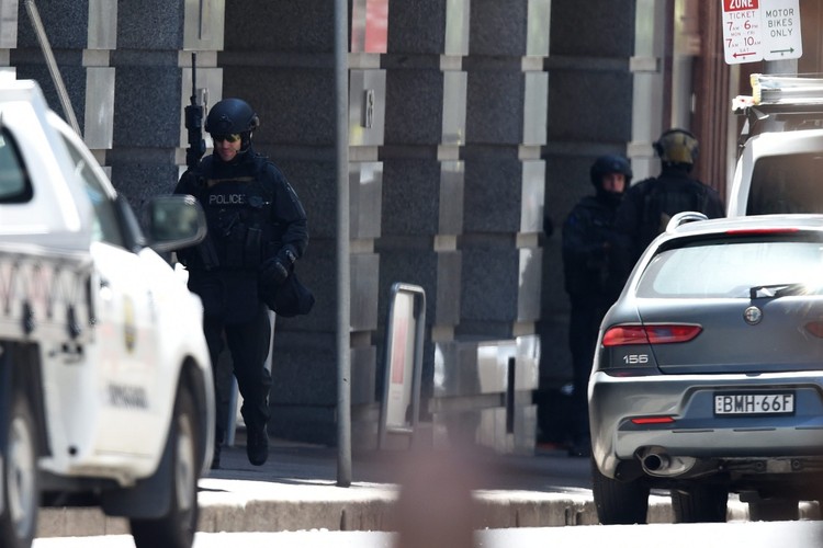 Okolice kawiarni w Sydney