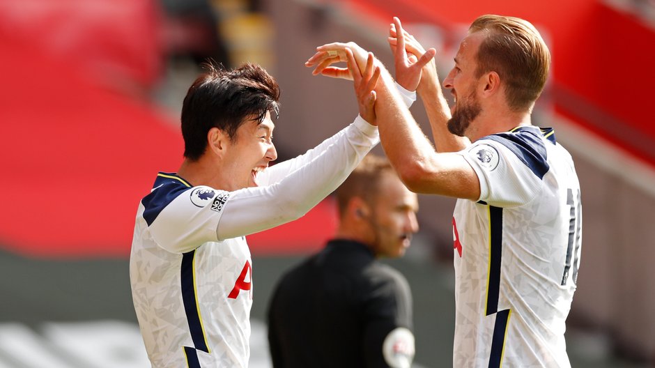 Harry Kane i Son Heung-min