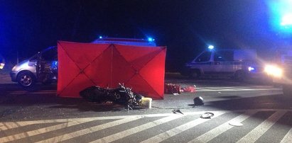 Tragiczne zderzenie. Motocyklista nie miał szans