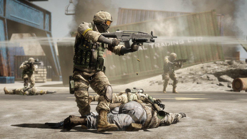 Kadr z gry "Battlefield: Bad Company 2"