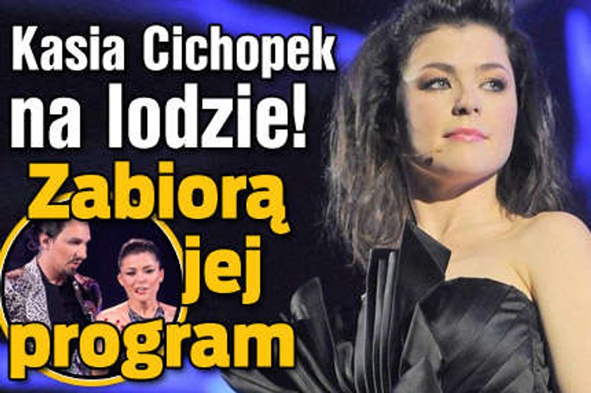 Kasia Cichopek na lodzie! Straci program