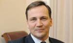 Sikorski: Sam zapłaciłem za urodziny 