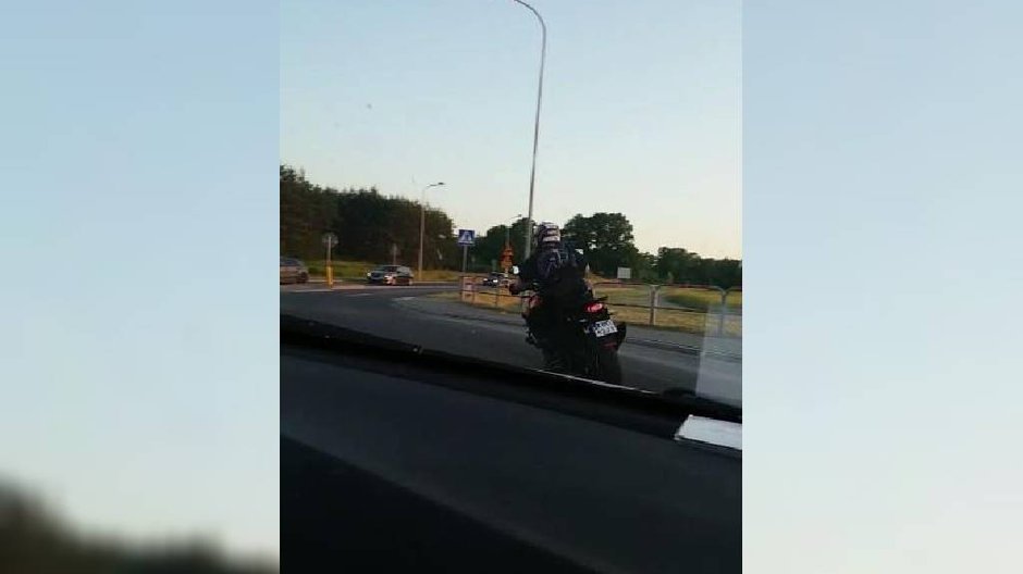 Pościg za motocyklistą