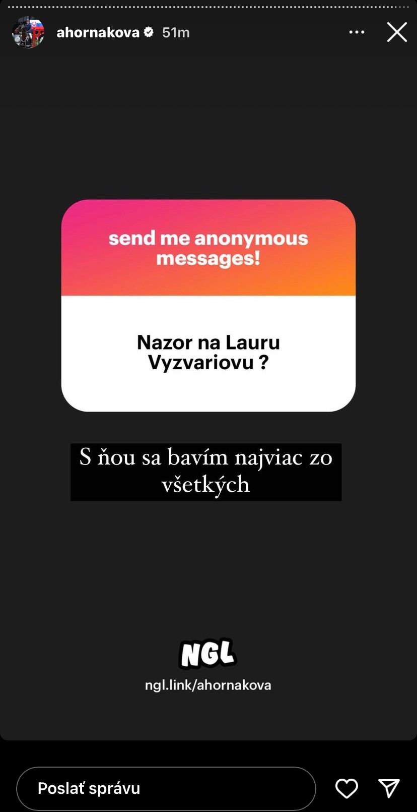Dcéra Borisa Kollára Alexandra Horňáková odpovedala na zvedavé otázky fanúšikov.