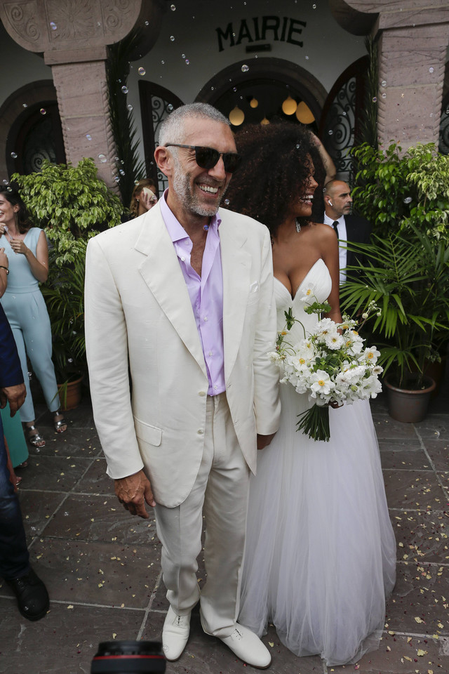 Vincent Cassel i Tina Kunakey wzięli ślub