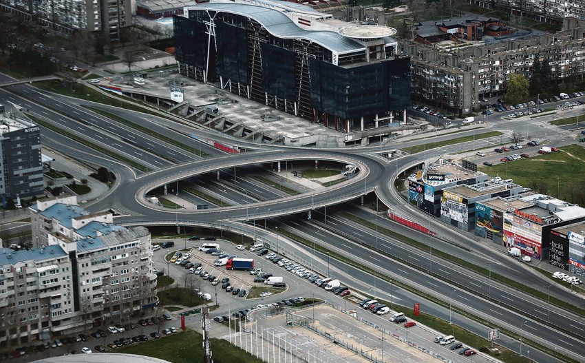 Policijski čas, pogled iz helikoptera