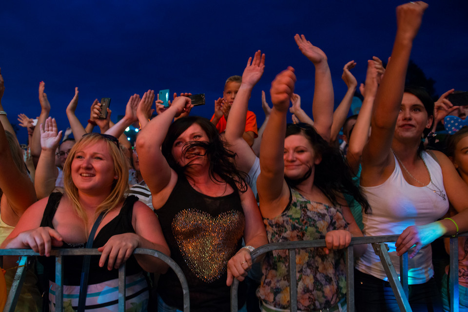 Ostróda 2014 - 19. Festiwal Muzyki Tanecznej - zdjęcia publiczności