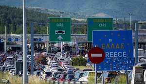 Đevđelija, Severna Makedonija, gužve na granici, granični prelaz