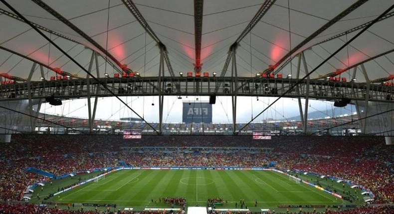 Maracana Stadium in Rio de Janeiro during the 2014 FIFA World Cup