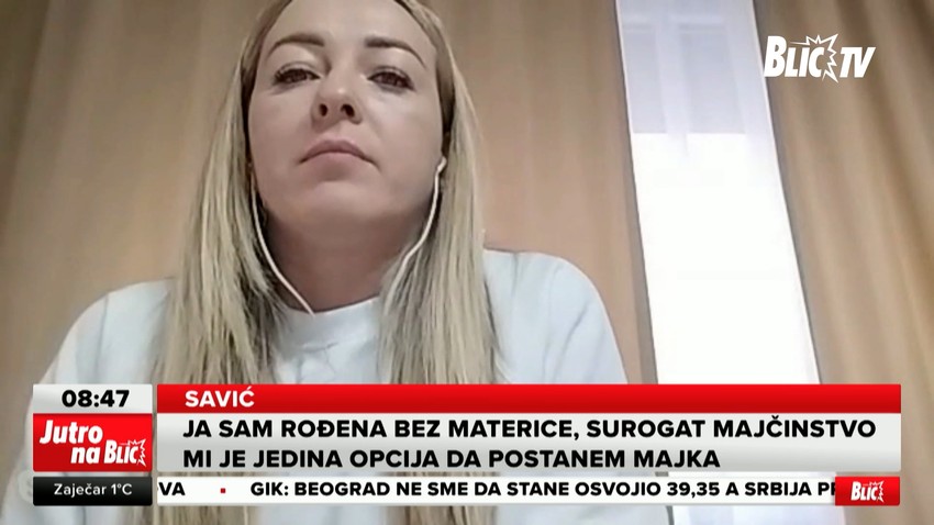 Kristina Savić o surgat majčinstvu