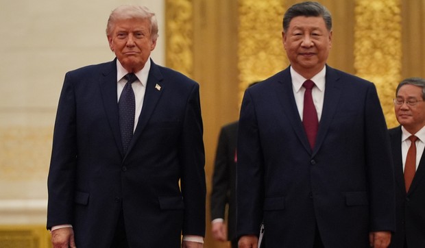Donald Tramp i Si Đinping na banketu