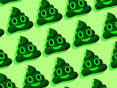 does fruit make your poop green
