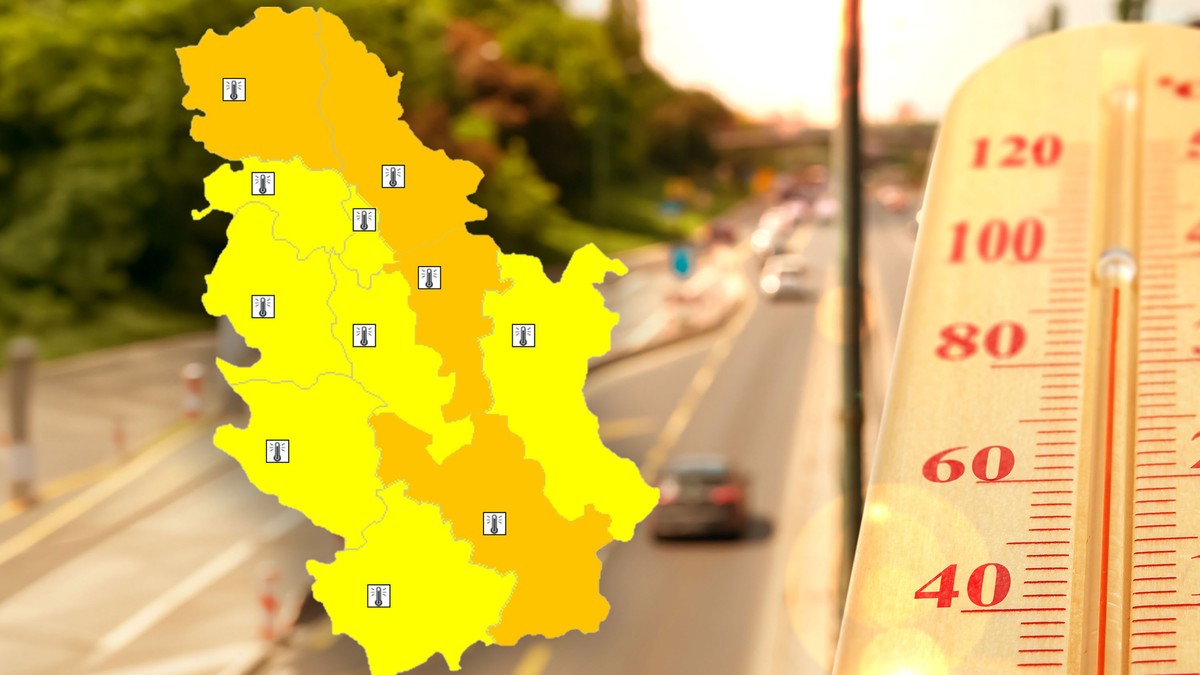 Toplotni talas u Srbiji 