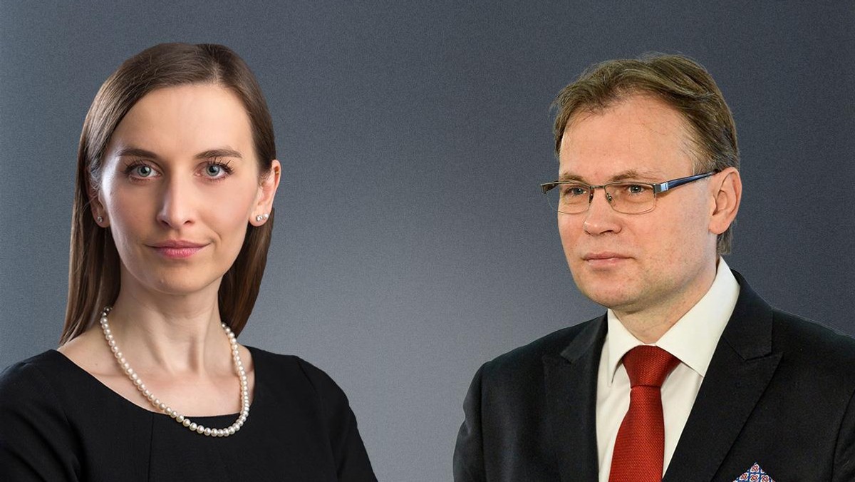 Sylwia Spurek i poseł Arkadiusz Mularczyk