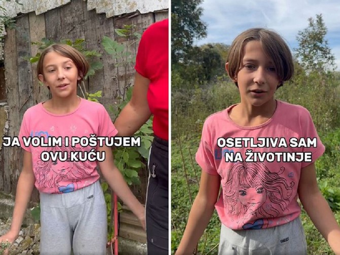 Devojčica Ognjenka Rašić (11) iz Kovina dobitnica nagrade Milunka Savić