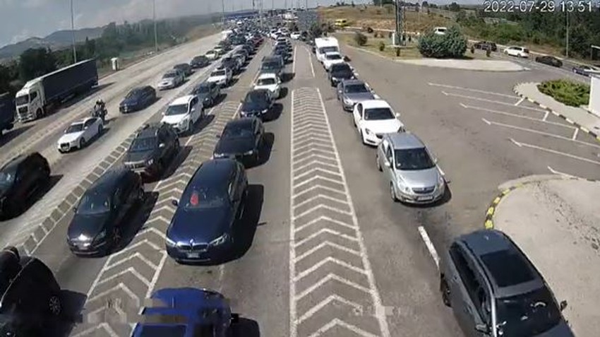 Ulaz u Srbiju iz pravca Severne Makedonije, granični prelaz "Preševo".