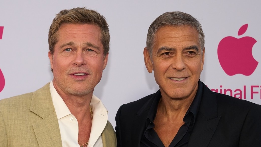 Brad Pitt a George Clooney.