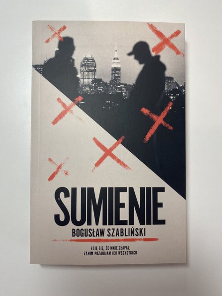 Książka Bogusława Szablińskiego pt. "Sumienie"