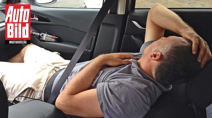 Így álljon félre az autóval pihenni, ha megfáradt a hosszú út során / Fotó: Auto Bild