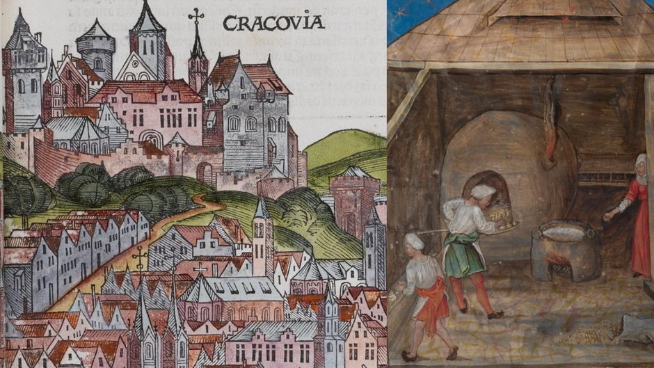 W średniowieczu menu nawet zamożnych krakowskich mieszczan było dosyć monotonne.