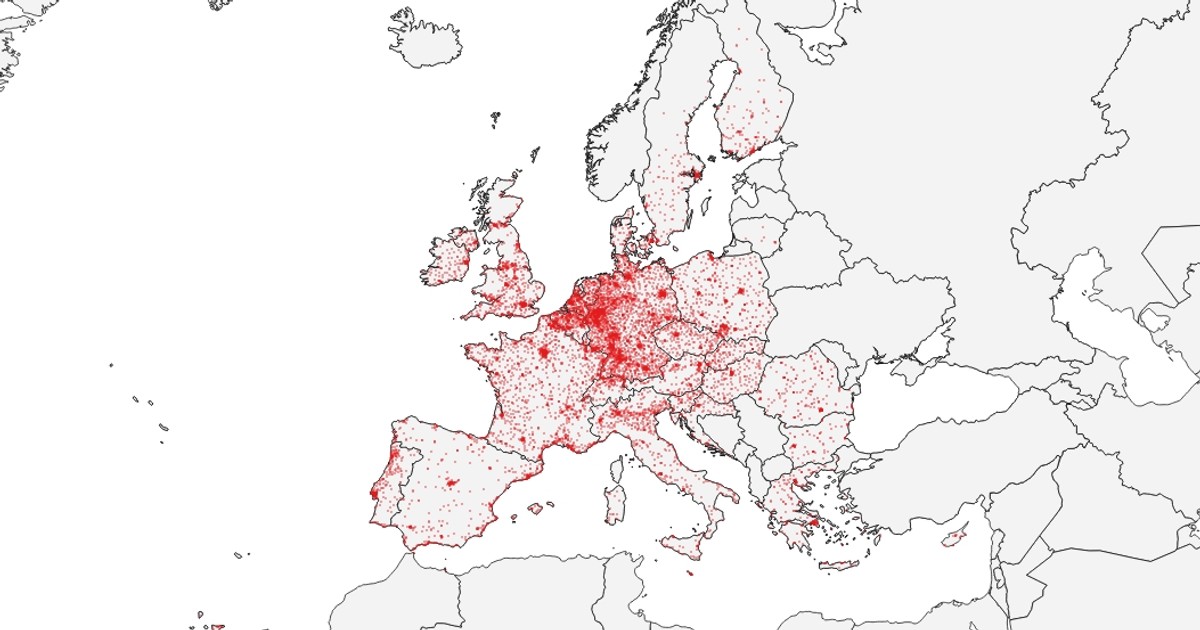 Lidl Wszystkie Sklepy Mapa Sklepow Lidl Na Swiecie