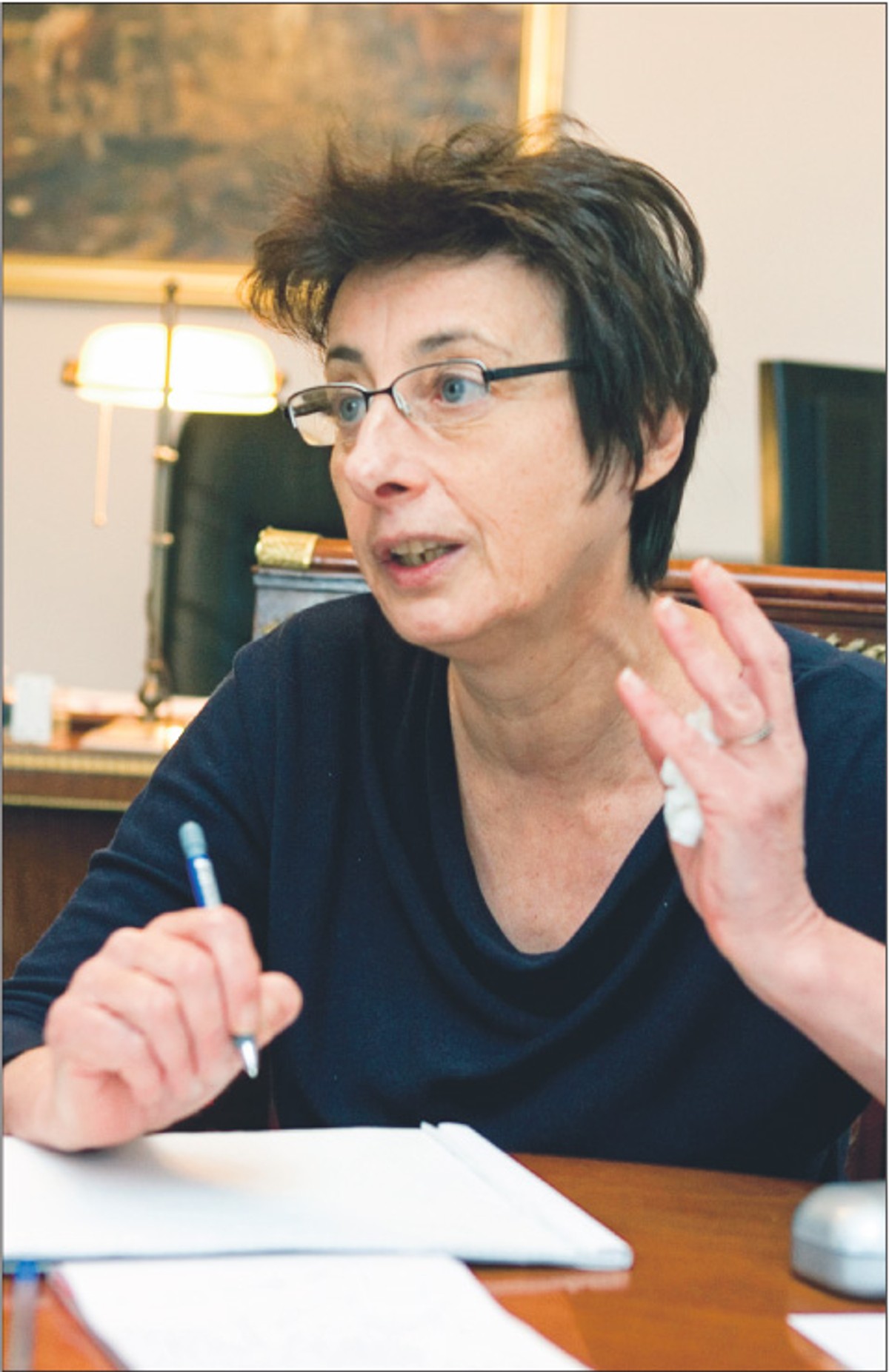 Irena Wóycicka, absolwentka ekonomii Uniwersytetu Warszawskiego. Działaczka opozycji demokratycznej w czasach PRL. Obecnie podsekretarz stanu w Kancelarii Prezydenta RP Fot. Wojciech Górski