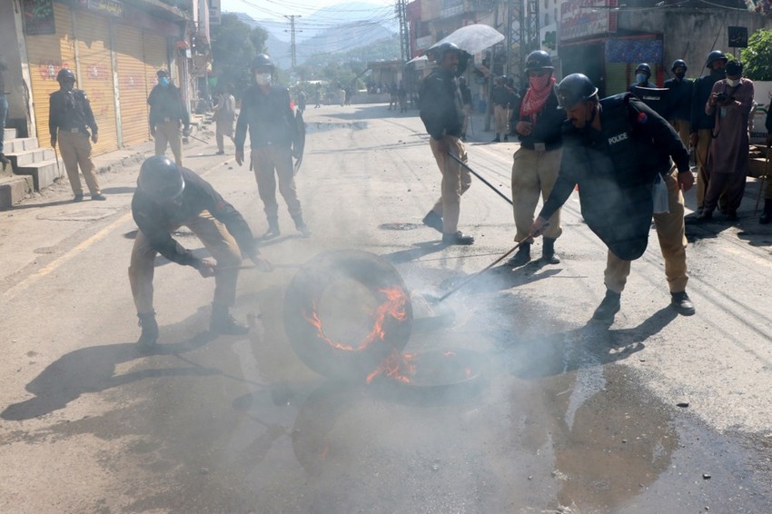 Protesti u Pakistanu - Muzafarabad 11. maja