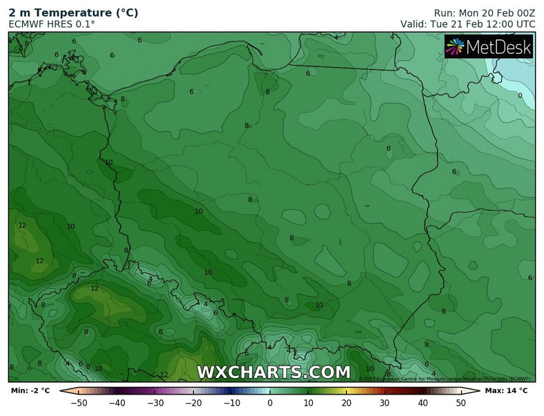 Temperatura znów może przekraczać 10 st. C