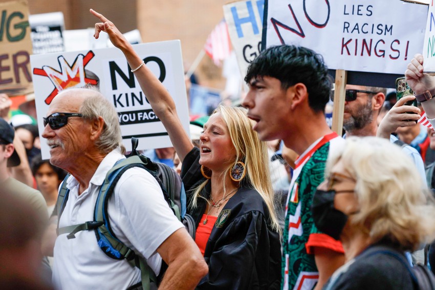 Protesti protiv Trampa u Sijetlu 14. juna