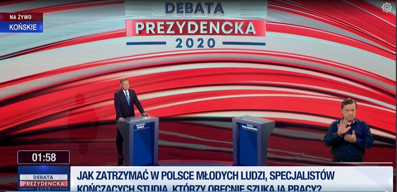 "Debata" TVP w Końskich