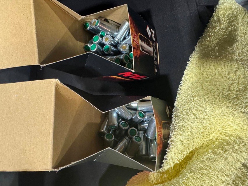 Municija pronađena u automobilu 