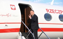 Duda przed wylotem do USA: Kiedy rządziła PO, Rosja zaatakowała Ukrainę